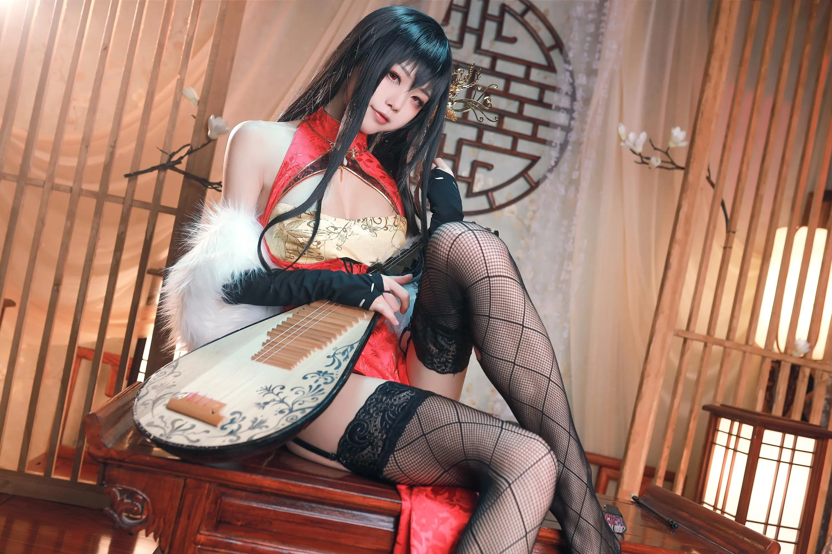 水淼 – NO.29 大凤新春旗袍 [40P]插图7